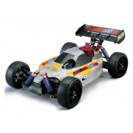 EB-4 S2 buggy 1/8 scale off road  silver color car