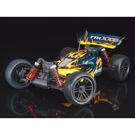 Sparrowhawk xxb brushless powered  blue - yellow color 